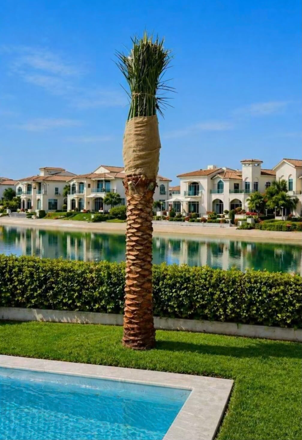 Dubai Landscape crew at work